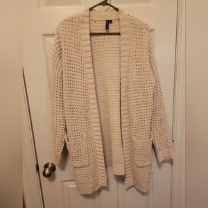 💥Bundle 3 for $25💥 Moon and Madison Chunky Cream Cardigan